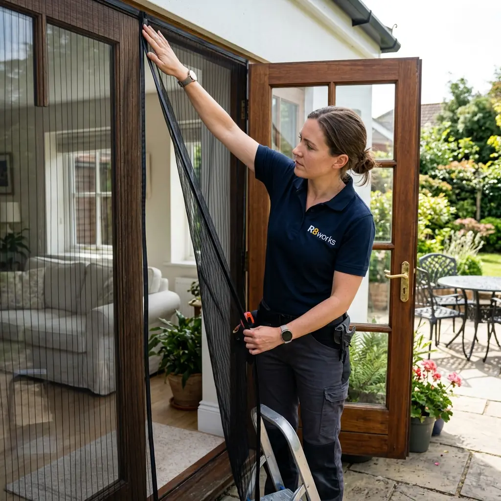 Magnetic Screen Door Installation