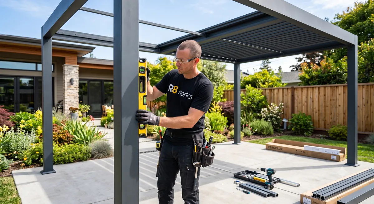 Pergolux Pergola Installation